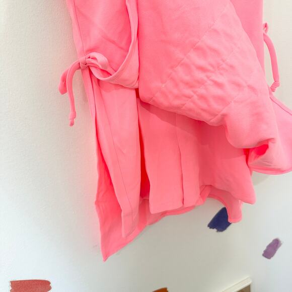 00 Lilly Pulitzer Pink Lilly's Coral Pearl Romper NWT - Picture 5 of 6